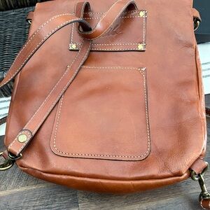 Patricia Nash Brown Leather Backpack